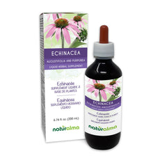 Naturalma Echinacea tincture bottle with dropper, 6.76 fl oz