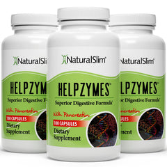 NaturalSlim Digestive Enzymes bottle with label