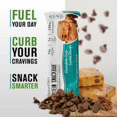 NaturalSlim protein bars box with eight bars for convenient snacking