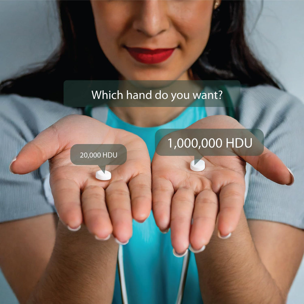 Packaging blister pack and bottle for NATURDAOCOM DAO enzyme