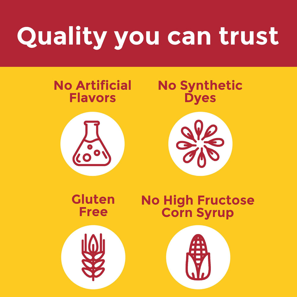 Made in the USA label on Nature Made Advanced Multivitamin Gummies for Him