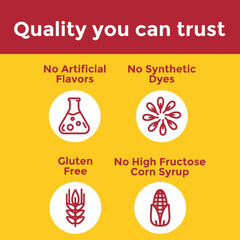 Gluten-free label for Nature Made Advanced Multivitamin Gummies