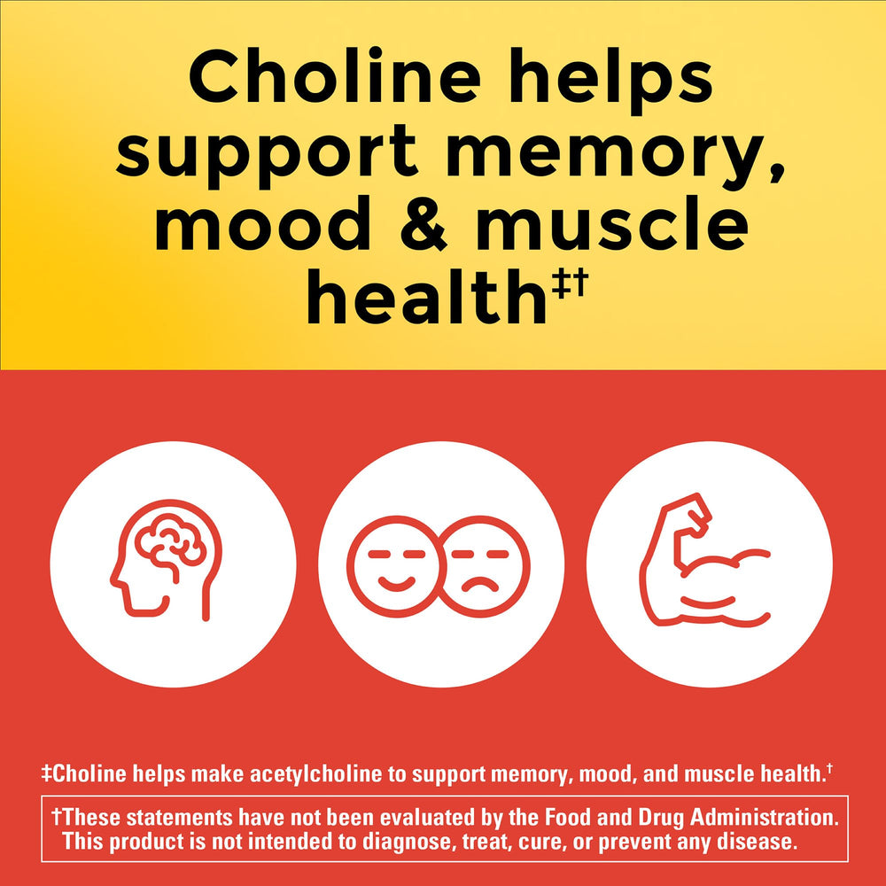 Choline Bitartrate benefits for brain health