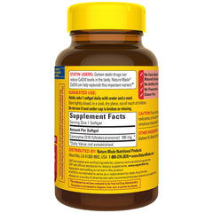 USP verified Nature Made CoQ10 bottle