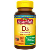 Nature Made Vitamin D3 5000 IU fast dissolve bottle, 70-count