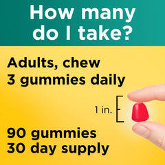 Orange flavored Fiber 6 g Gummies
