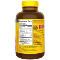 Front of Nature Made Fish Oil bottle showing 150 count