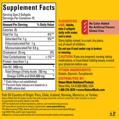 Gluten-free and no artificial flavors label on bottle