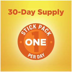 Nutrition label highlights 2000 mg Vitamin C, 20 mg Zinc, 1000 IU Vitamin D