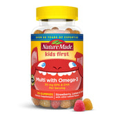 Bottle of Nature Made Kids First Multivitamin with Omega-3 Gummies, 70-count