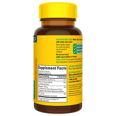 Nature Made Magnesium Complex capsules count image shows a complete daily regimen.