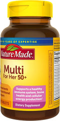 Product packaging image of Nature Made Multi for Her 50+ 90-count packs