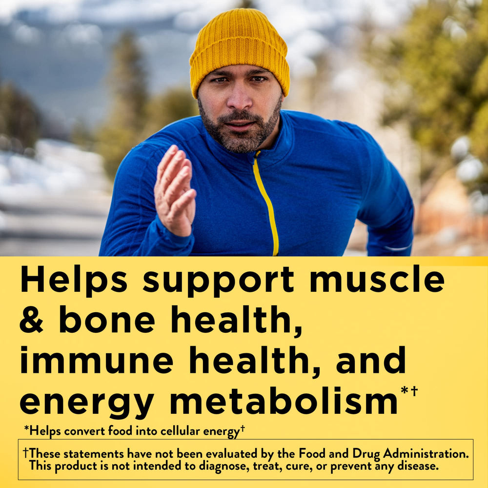 Product packshot showing Nature Made Multivitamin For Him 90-tablet bottle