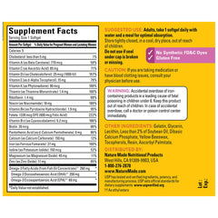 USP Verified seal on Nature Made Prenatal with Folic Acid + DHA Softgels
