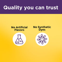 Nature Made packaging label on probiotic gummies