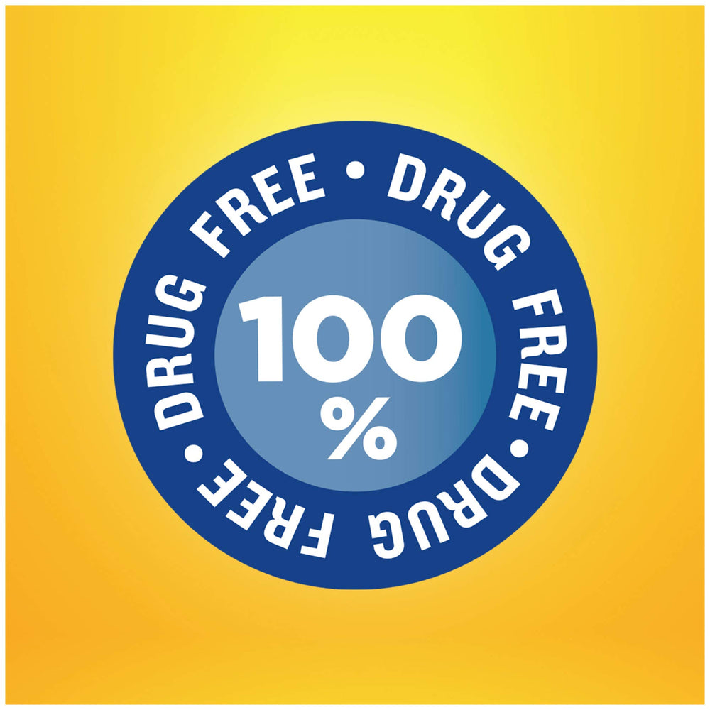 Gluten-free, non-habit forming sleep aid label on packaging