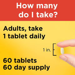 Icon listing 15 mg vitamin E per tablet