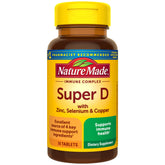 Nature Made Super D Immune Complex bottle front label showing 70 tablets