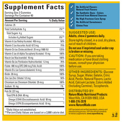 USP Verified seal on Nature Made packaging