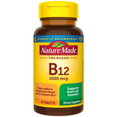 Nature Made Vitamin B12 1000 mcg Time Release Tablets bottle