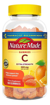 Nature Made Vitamin C Extra Strength 500 mg - 180 Gummies