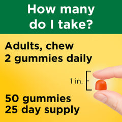 Nature Made Vitamin D3 K2 Gummies made in USA seal conveys quality