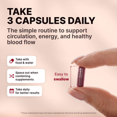 Beet root capsules labeled caffeine-free