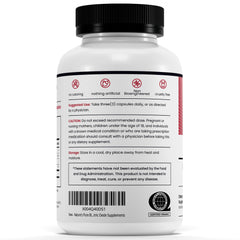 Organic beet root powder label with ingredients