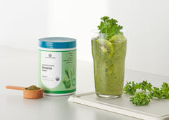 8 oz container of Nature Restore Greens Powder