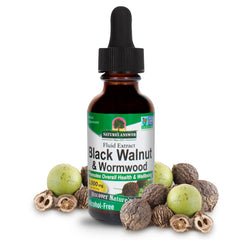 Bottle of Nature's Answer Black Walnut and Wormwood Complex, 1 oz