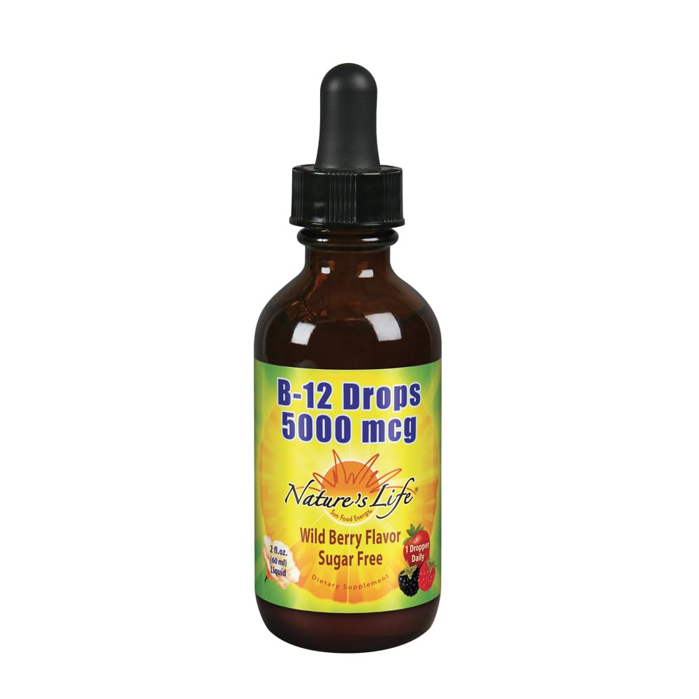 Nature's Life B-12 Drops bottle front view