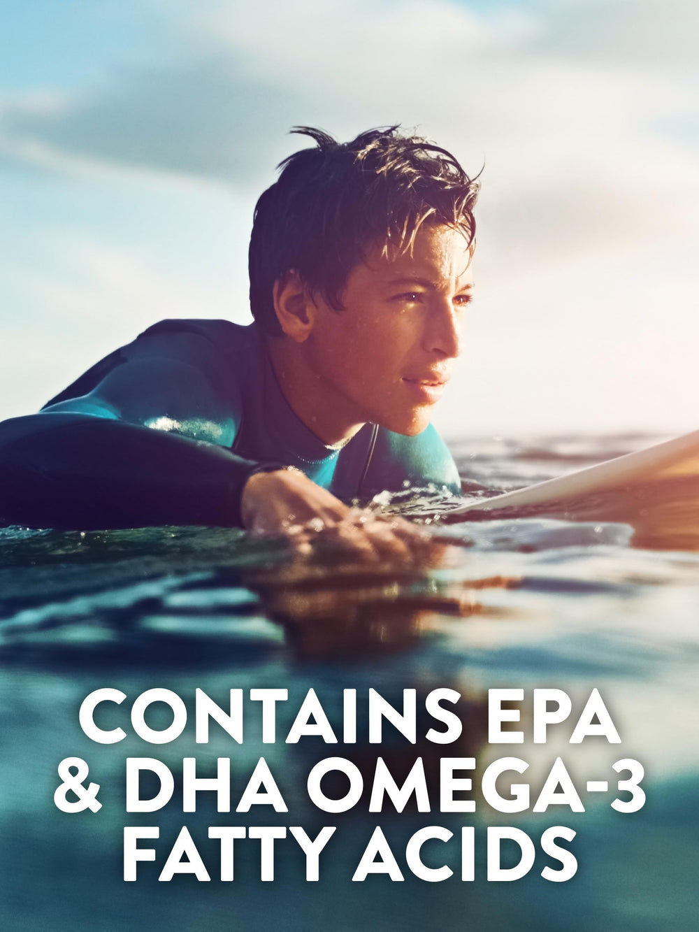 Gluten-free and Non-GMO Nature's Truth fish oil label