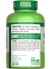 Packaging for Nature's Truth Fish Oil 2000mg 110 softgels