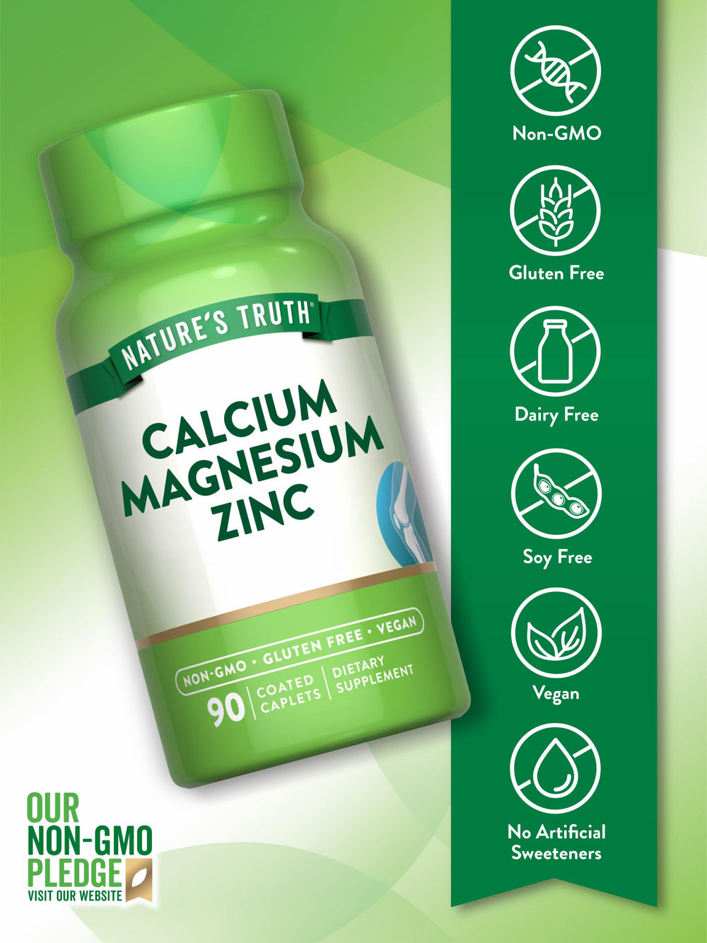 Graphic illustrating Calcium Magnesium Zinc mineral complex