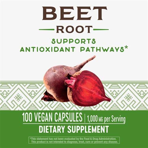 Gluten-free Beet Root 500 mg packaging