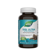 Nature's Way DGL Ultra Extra Strength chewable tablets bottle