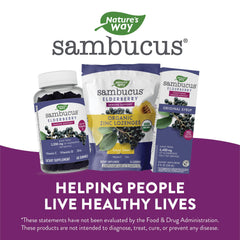 USDA Organic seal on Nature's Way Sambucus labeling