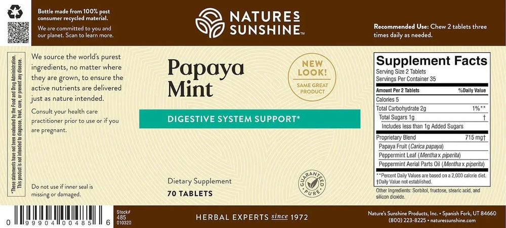 Nature's Sunshine brand heritage and commitment to quality since 1972