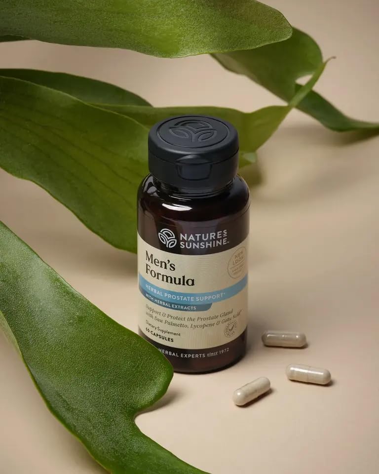 Saw palmetto fruit and other botanicals in the formula