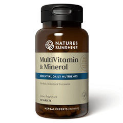 Nature's Sunshine Multivitamins and Minerals bottle, 60 tablets