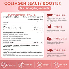 Packaging details for NATURE TARGET collagen powder