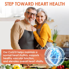 ALA and Turmeric antioxidant blend included in CoQ10 softgels