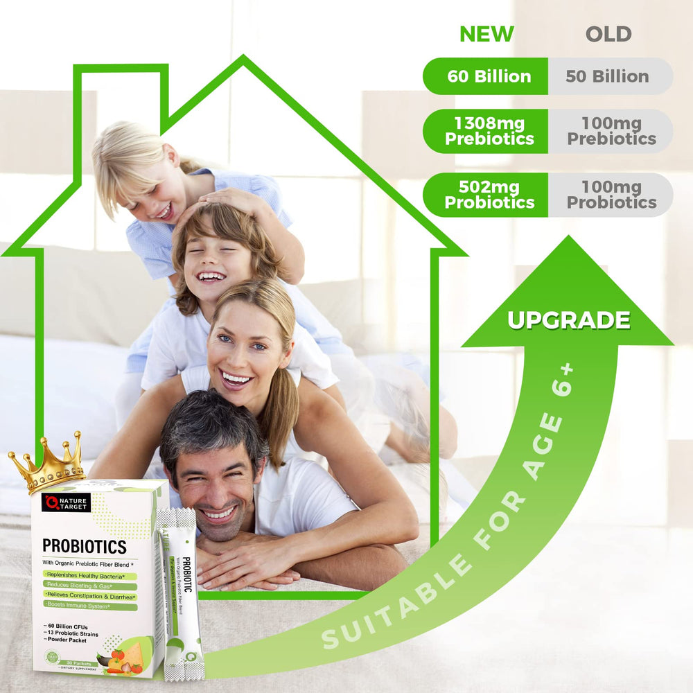 Kid-friendly Nature Target Probiotics serving