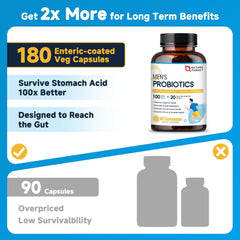 180 vegetarian capsules bottle
