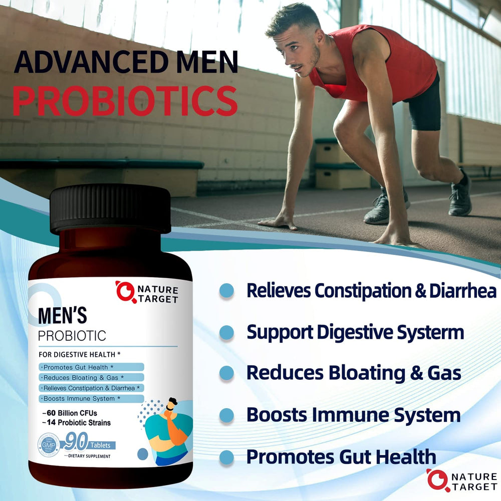Product image of Nature Target Probiotics for Men on white background