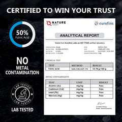 Fulvic acid and trace minerals in Shilajit