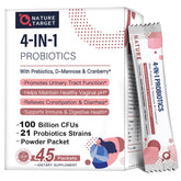 Nature Target Probiotics for Women bottle label