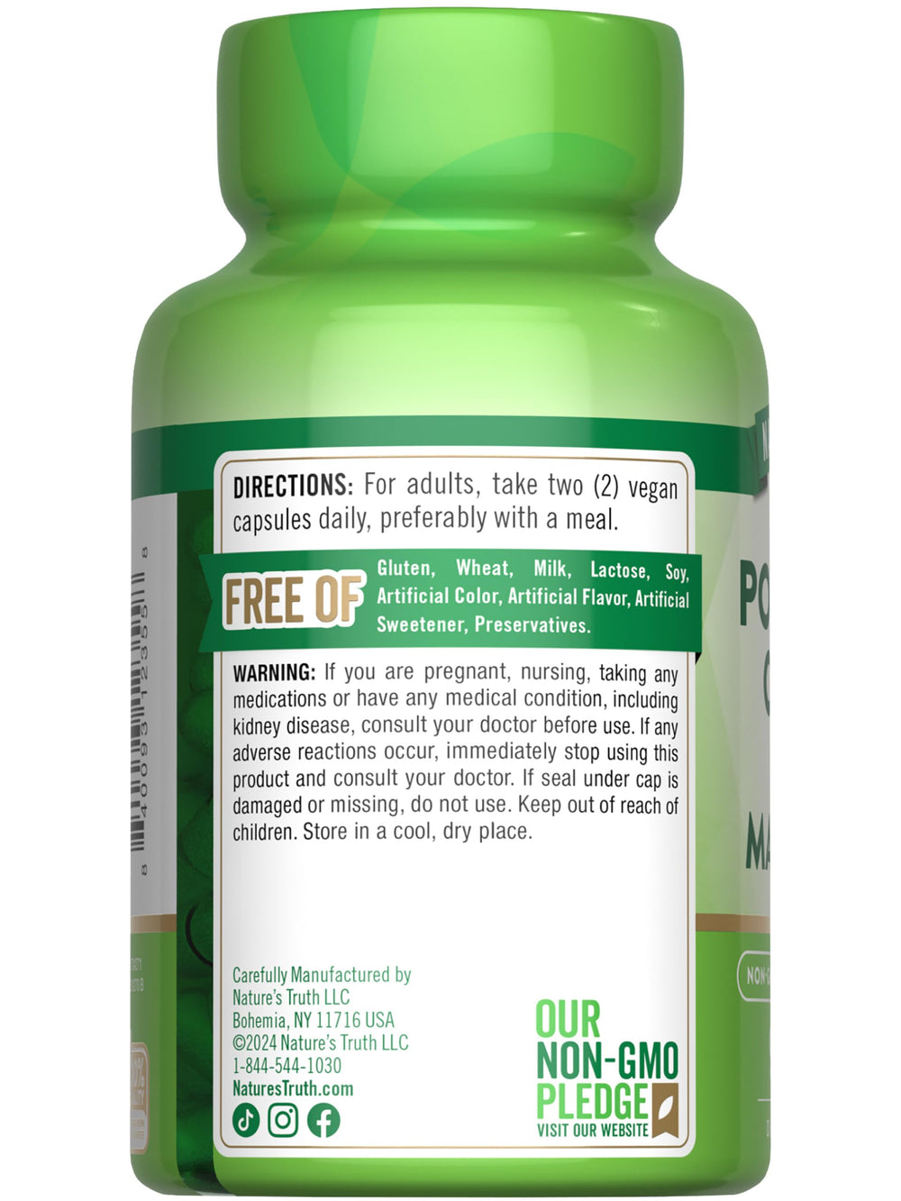 Nature's Truth wellness commitment statement