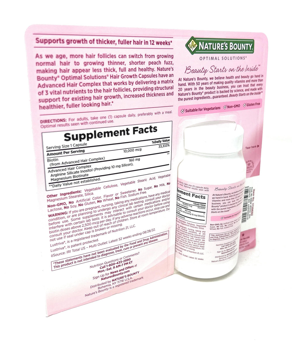 Biotin nutrient illustration