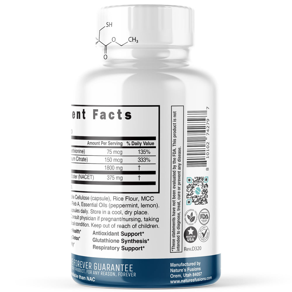 NACET glutathione boost concept graphic